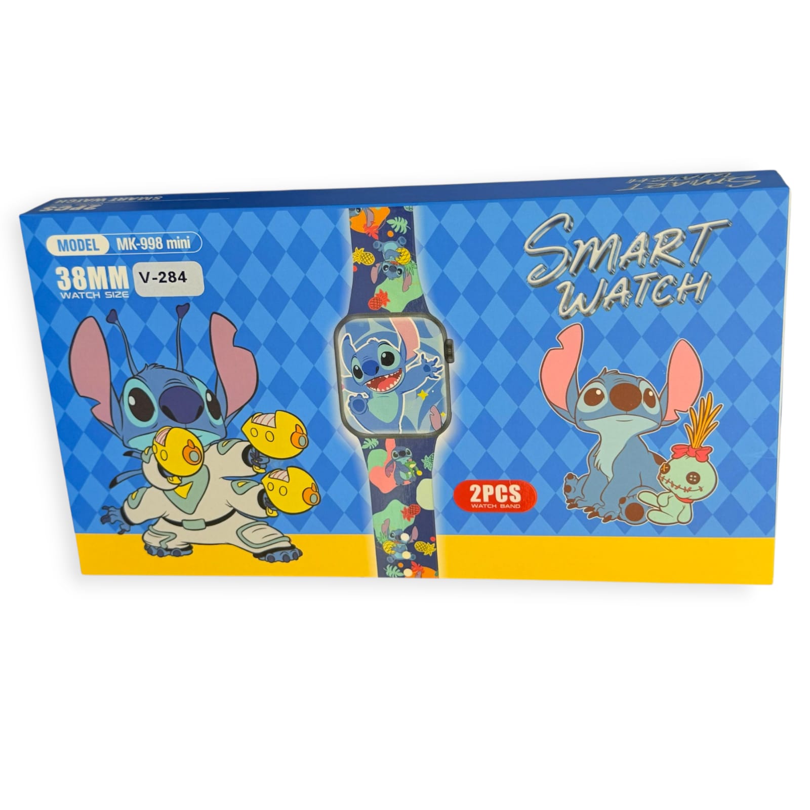 Vista 5 de Reloj Digital Para Niños - Diseño: Stitch